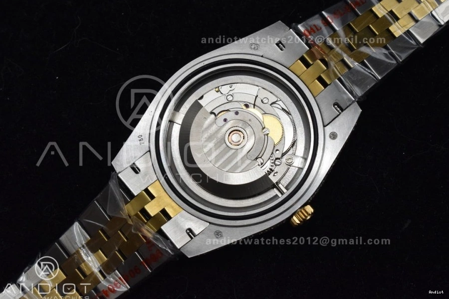 Gold Best Roman 41mm Diamond Version TWD 2 Dial DateJust Yellow Tone 0326